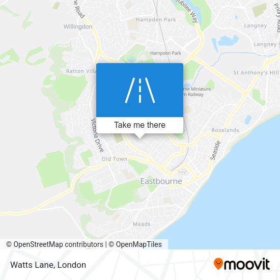 Watts Lane map