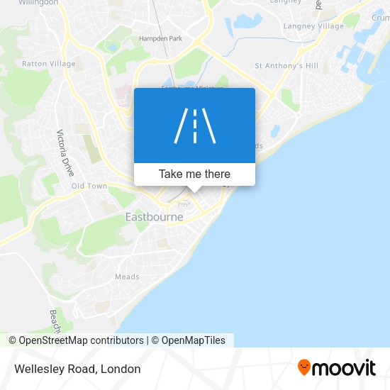 Wellesley Road map