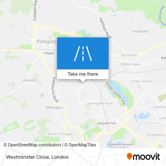 Westminster Close map