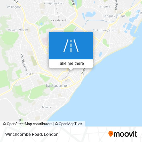 Winchcombe Road map