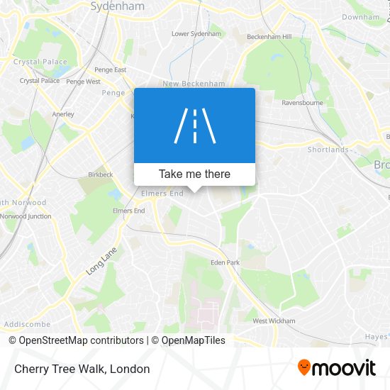 Cherry Tree Walk map