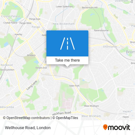 Wellhouse Road map