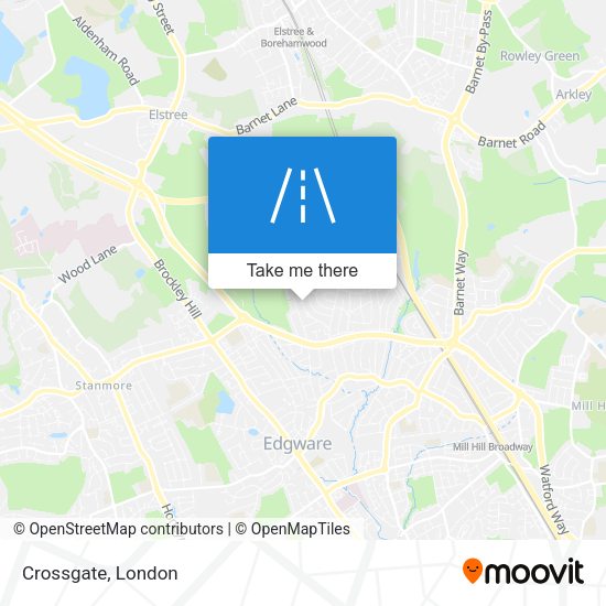 Crossgate map