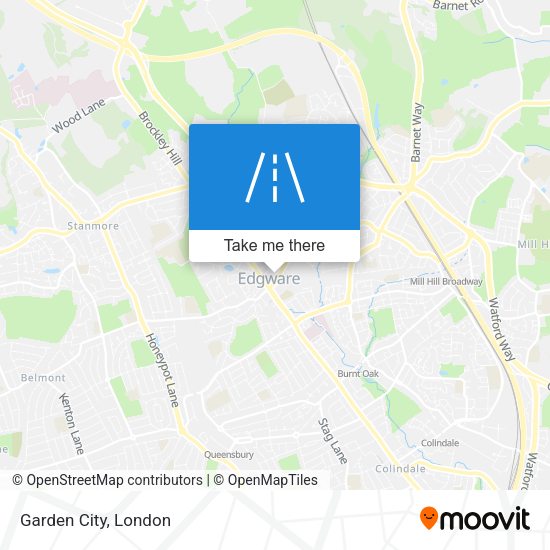 Garden City map