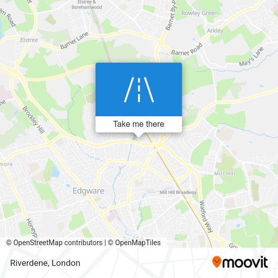 Riverdene map