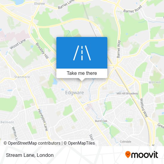 Stream Lane map