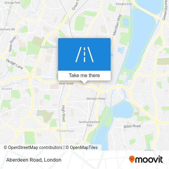 Aberdeen Road map