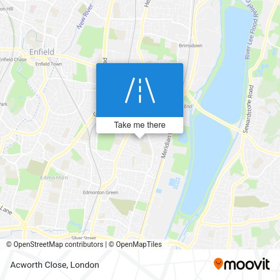 Acworth Close map