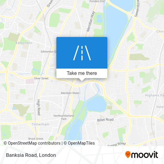 Banksia Road map