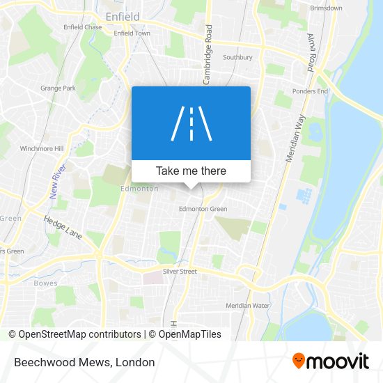 Beechwood Mews map
