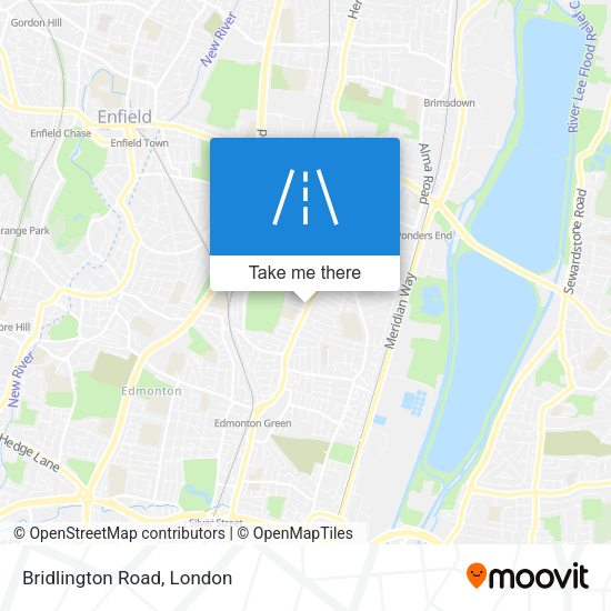 Bridlington Road map