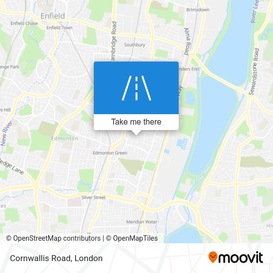 Cornwallis Road map