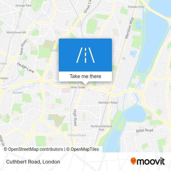 Cuthbert Road map