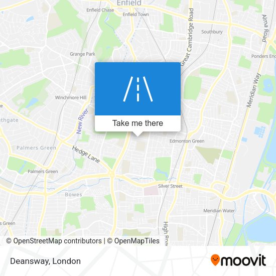 Deansway map
