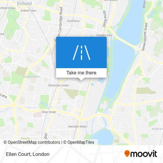Ellen Court map