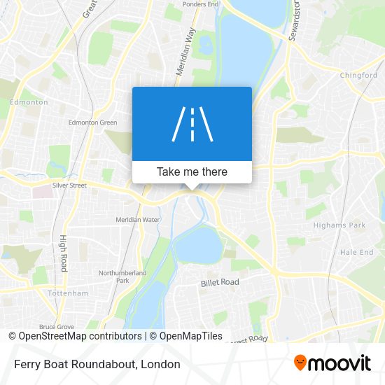Ferry Boat Roundabout map