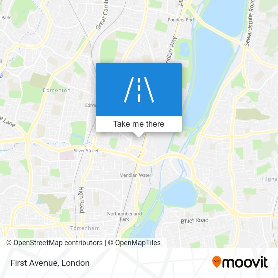 First Avenue map