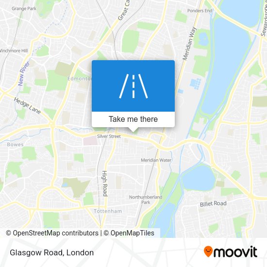 Glasgow Road map