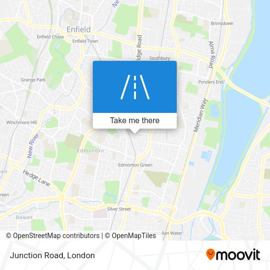 Junction Road map