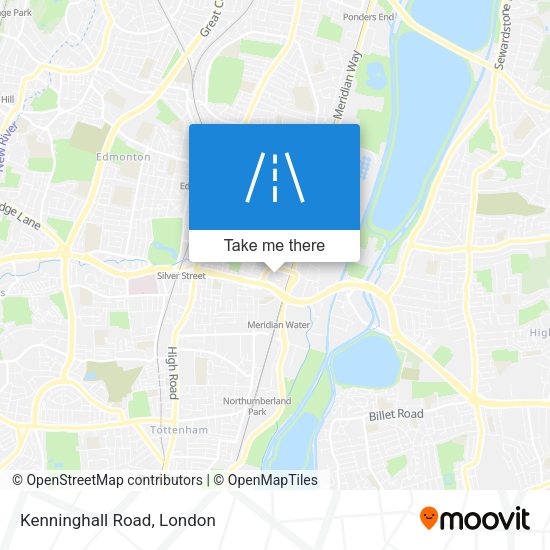 Kenninghall Road map