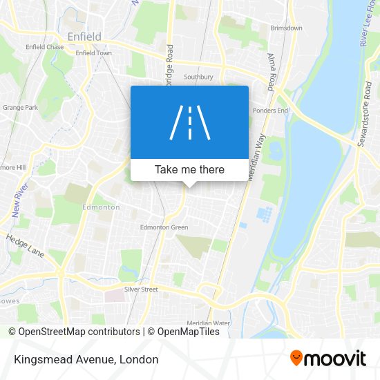 Kingsmead Avenue map