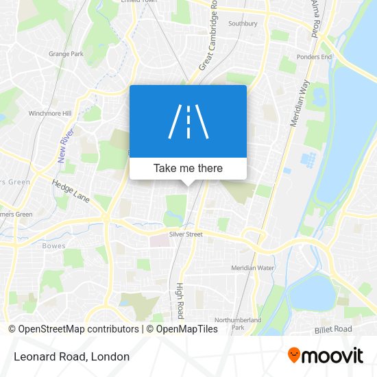 Leonard Road map