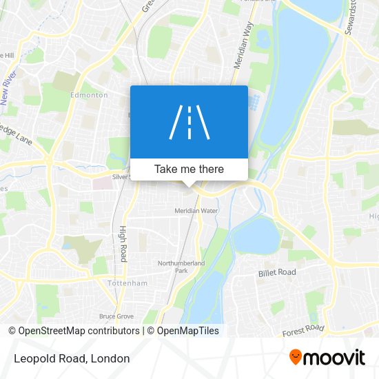 Leopold Road map