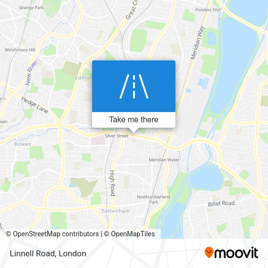Linnell Road map