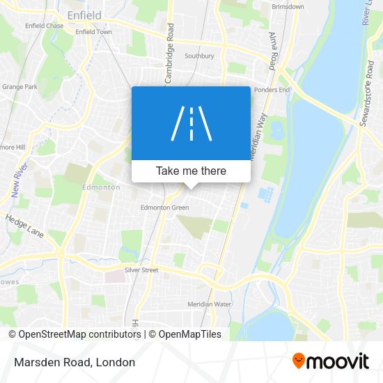 Marsden Road map