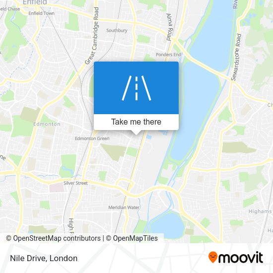 Nile Drive map