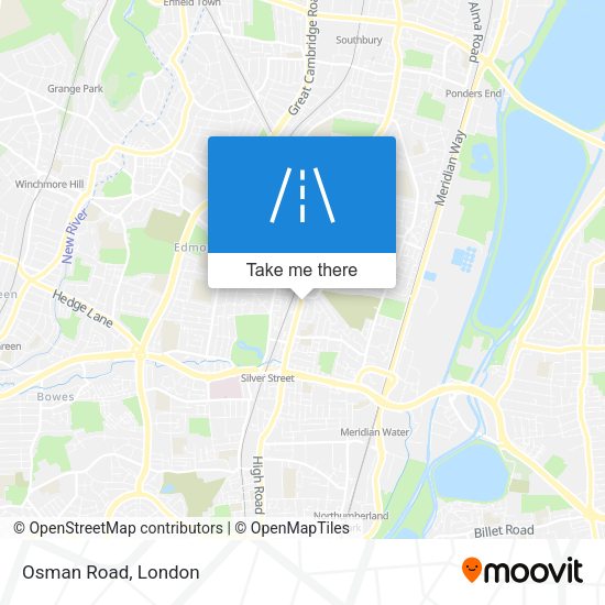 Osman Road map