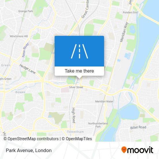 Park Avenue map