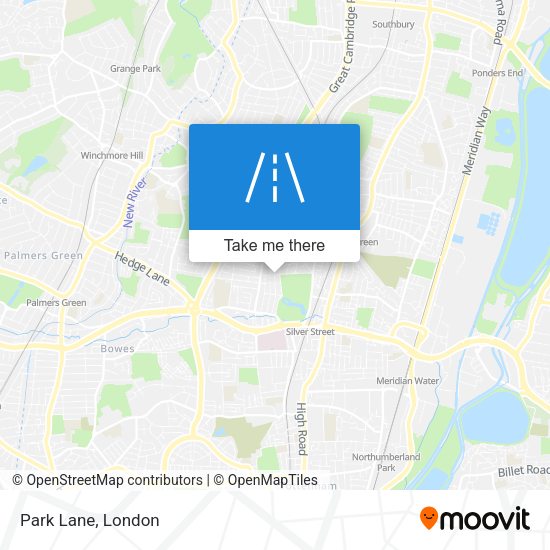 Park Lane map
