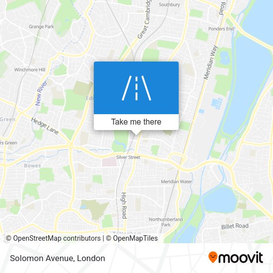Solomon Avenue map
