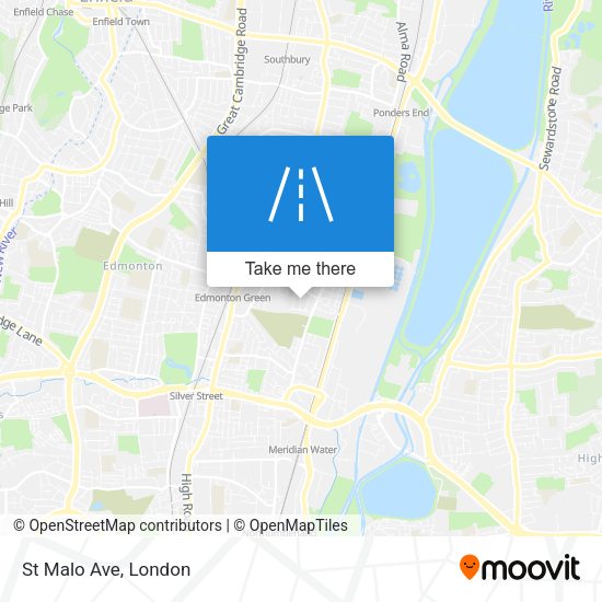 St Malo Ave map