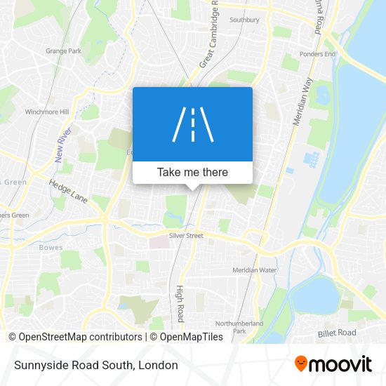 Sunnyside Road South map