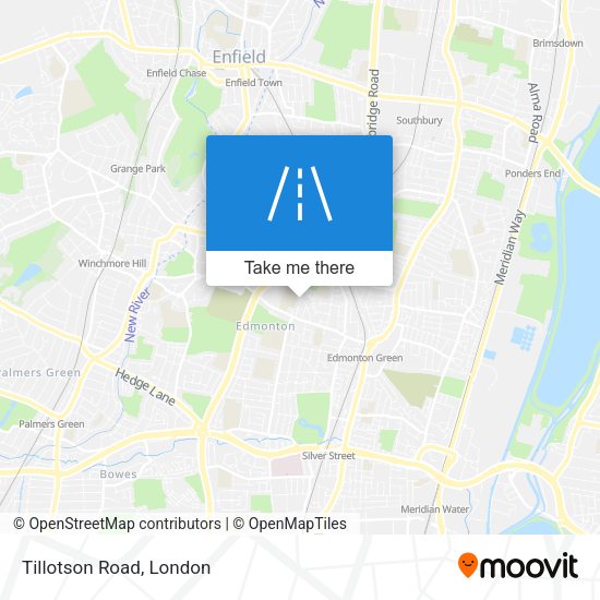 Tillotson Road map