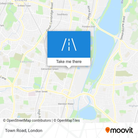 Town Road map