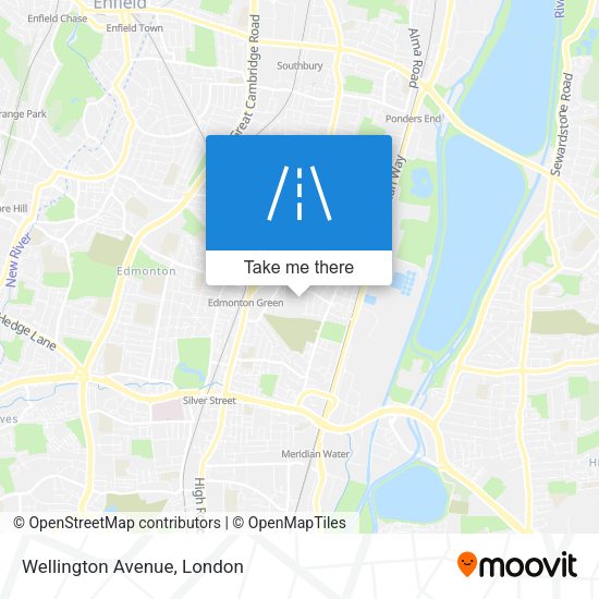 Wellington Avenue map
