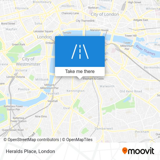 Heralds Place map