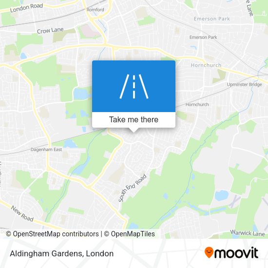 Aldingham Gardens map