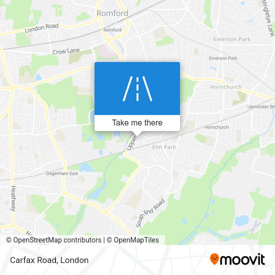 Carfax Road map
