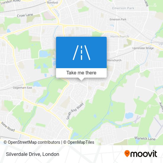 Silverdale Drive map