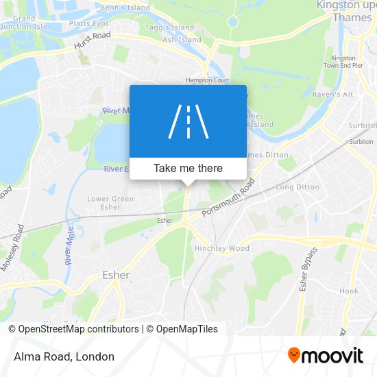 Alma Road map