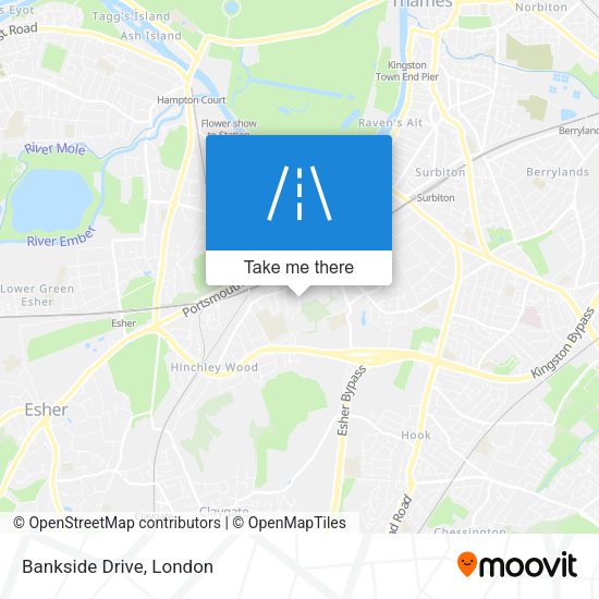 Bankside Drive map
