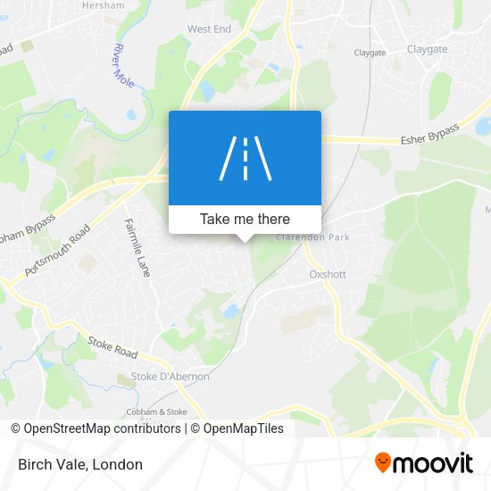 Birch Vale map