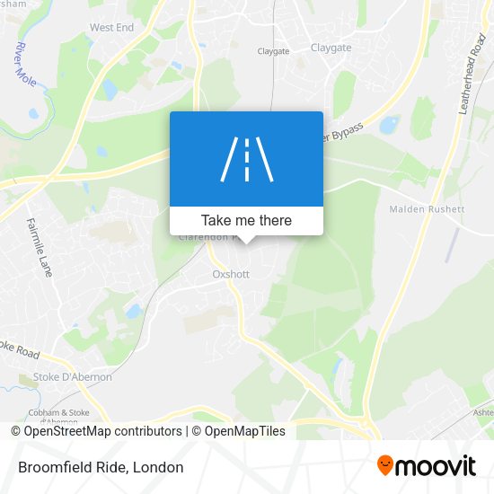 Broomfield Ride map