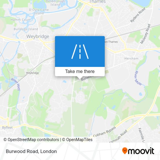 Burwood Road map