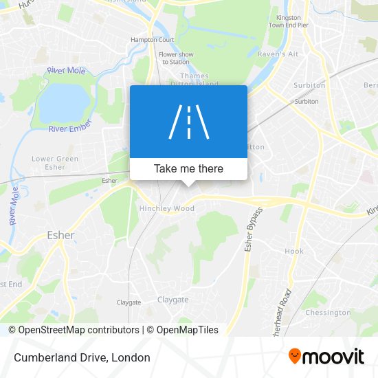 Cumberland Drive map