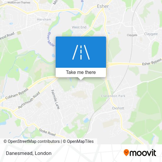 Danesmead map
